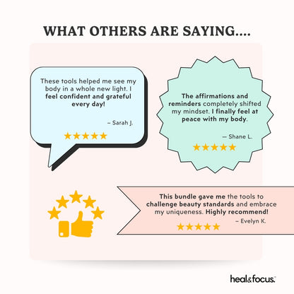 The Ultimate Body Positivity Growth & Gratitude Bundle – 6+ Expert Tools for Self-Love, Confidence & Emotional Resilience