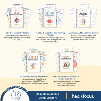 The Heal & Focus Whole Shop Bundle ✨| All-Access Website Bundle | Your One-Stop Shop for Self-Improvement and Healing!