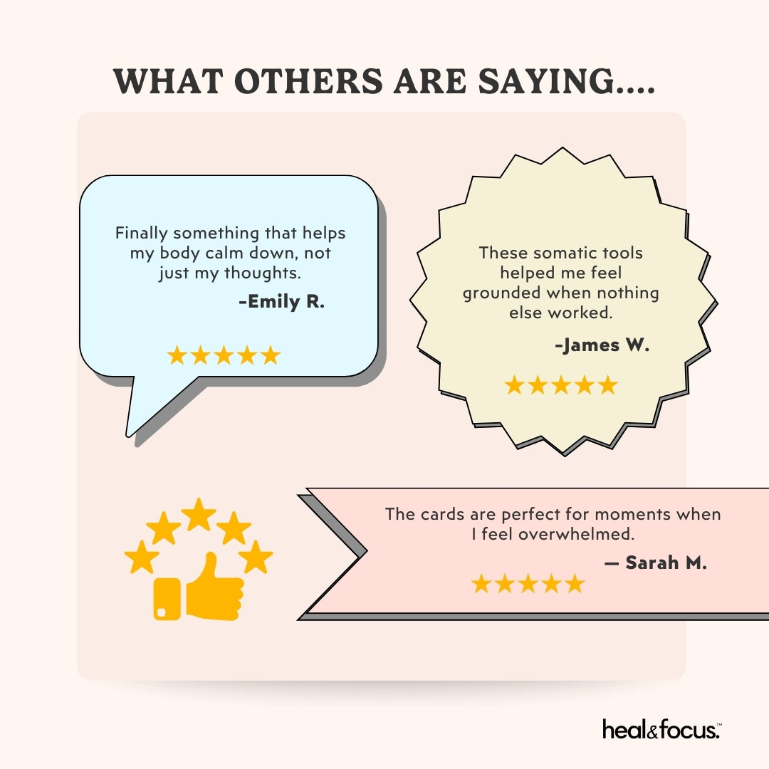 The Ultimate Somatic Therapy Workbook — Reset Anxiety, Heal Body & Mind with 7+ Grounding Tools