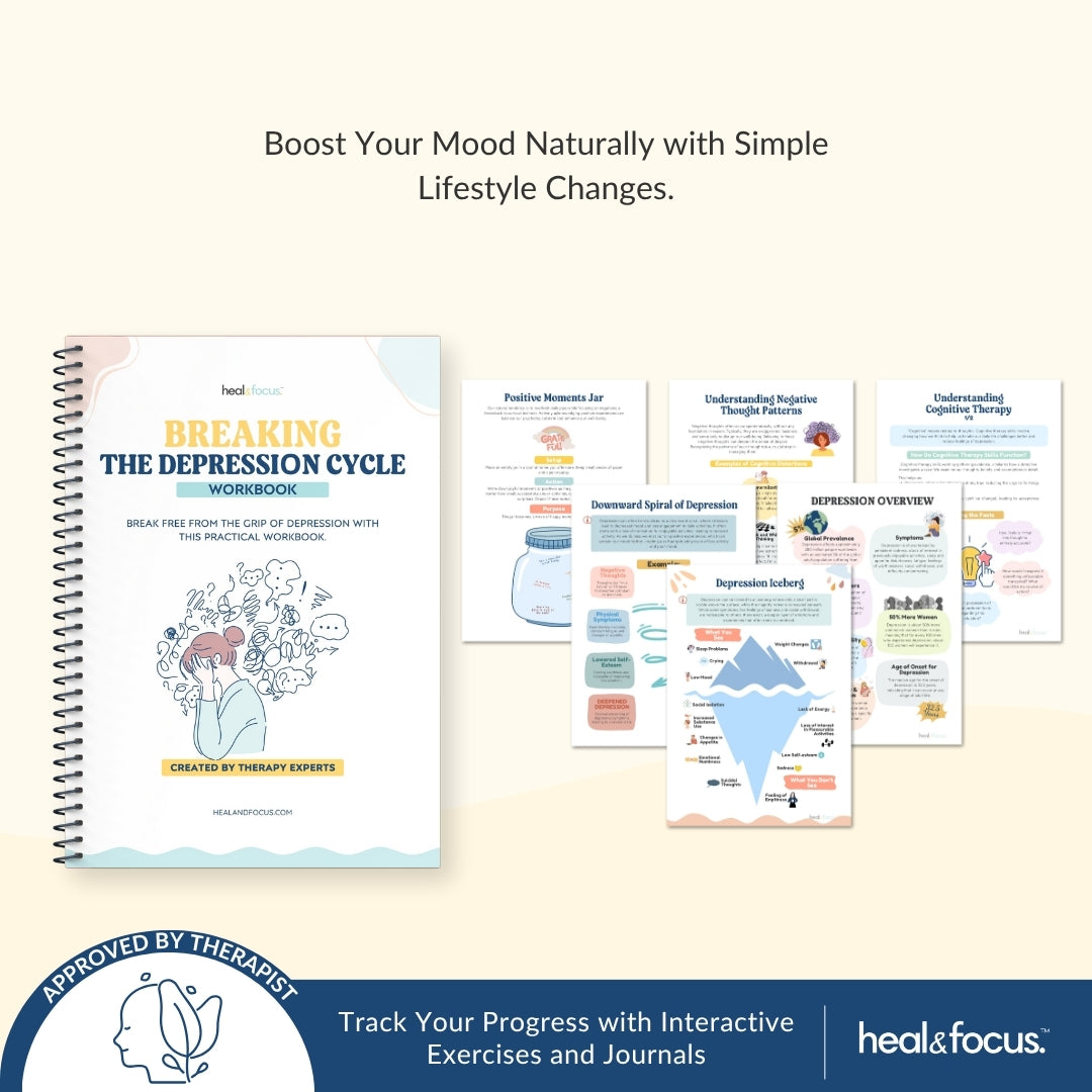 All 5 Therapist-Approved Workbooks for Lasting Emotional Relief, Resilience, Heal, Rebuild & Thrive | The Healing & Recovery Bundle