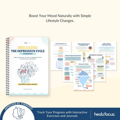 All 5 Therapist-Approved Workbooks for Lasting Emotional Relief, Resilience, Heal, Rebuild & Thrive | The Healing & Recovery Bundle