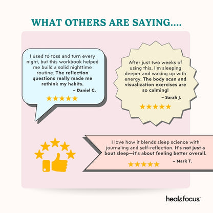 Sleep Hygiene Workbook – Build Restful Routines & Sleep Better Naturally