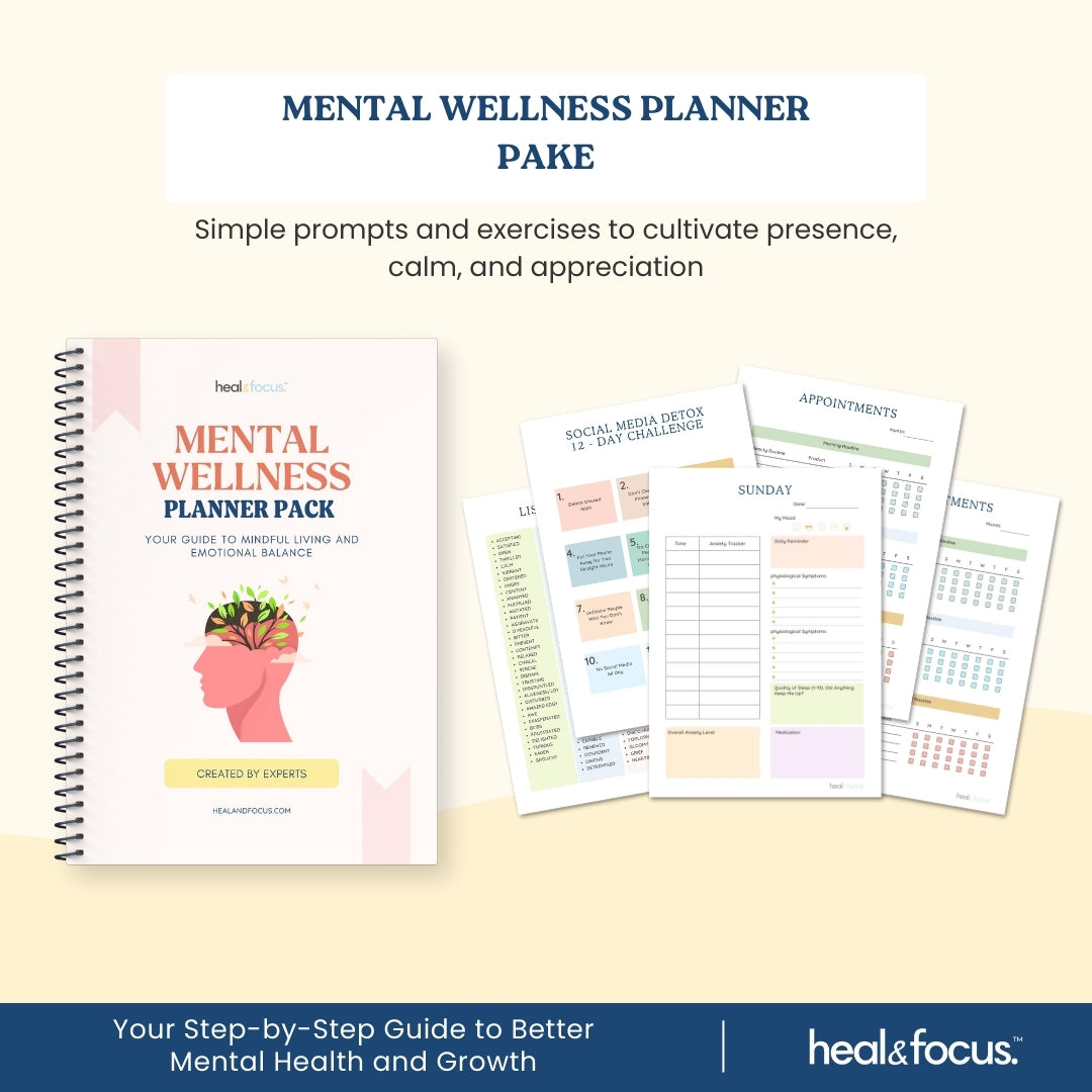 All 5 Therapist-Approved Workbooks for Lasting Emotional Relief, Resilience, Heal, Rebuild & Thrive | The Healing & Recovery Bundle