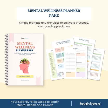 All 5 Therapist-Approved Workbooks for Lasting Emotional Relief, Resilience, Heal, Rebuild & Thrive | The Healing & Recovery Bundle