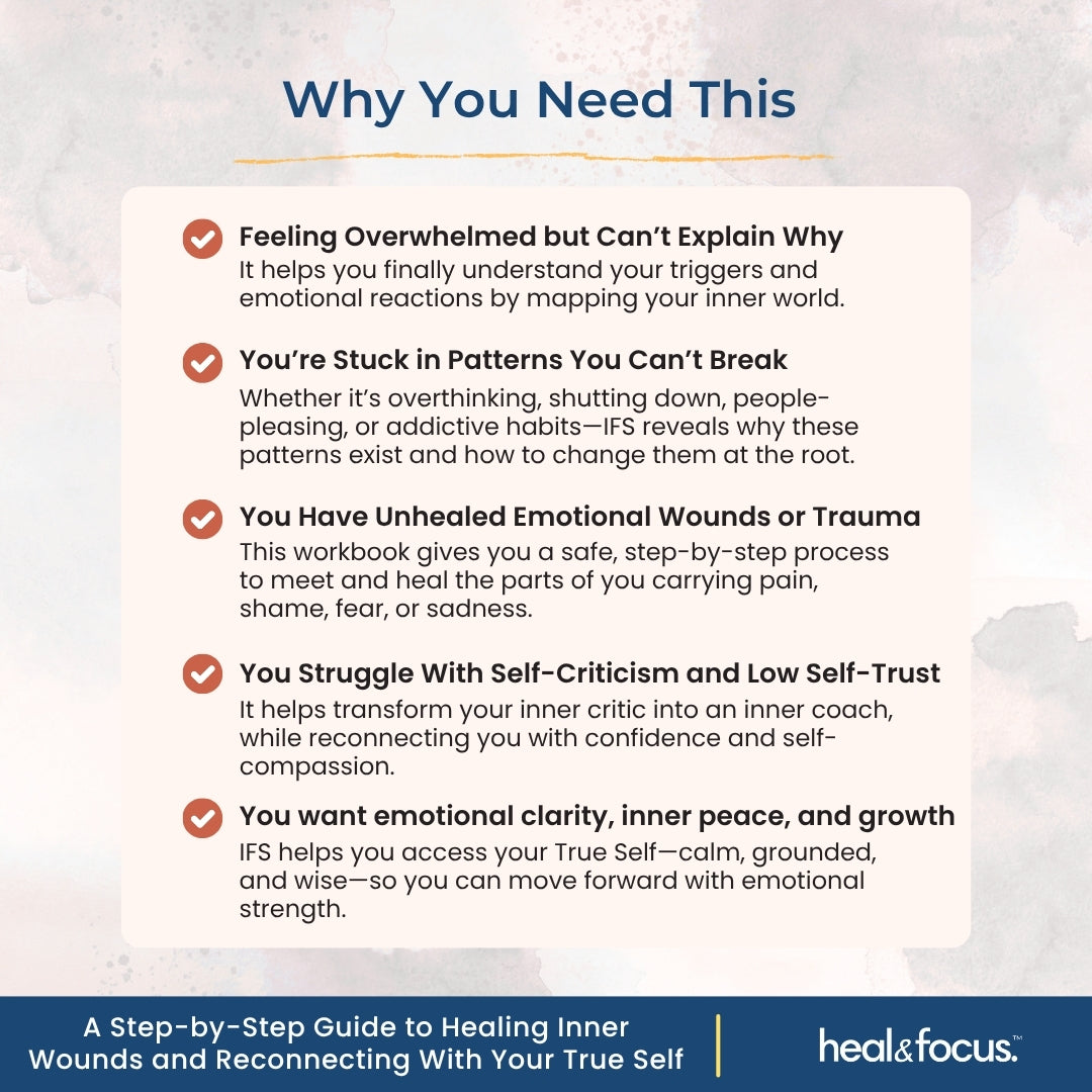 Internal Family Systems Workbook – Heal & Reconnect With Your True Self