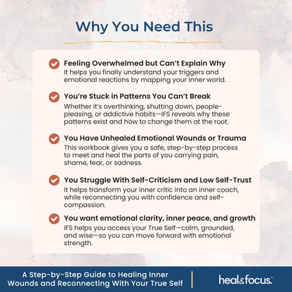 Internal Family Systems Workbook – Heal & Reconnect With Your True Self