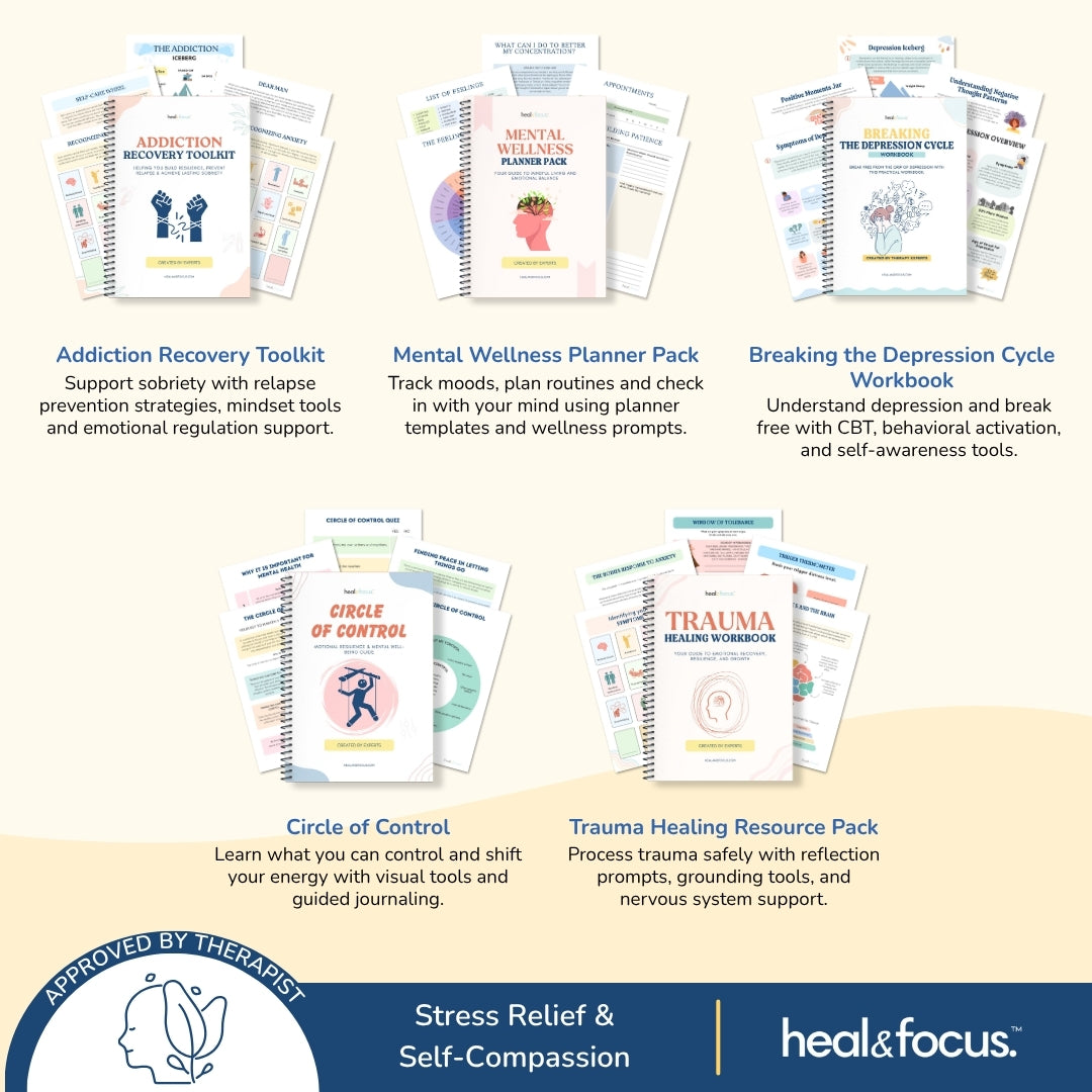 The Heal & Focus Whole Shop Bundle ✨| All-Access Website Bundle | Your One-Stop Shop for Self-Improvement and Healing!