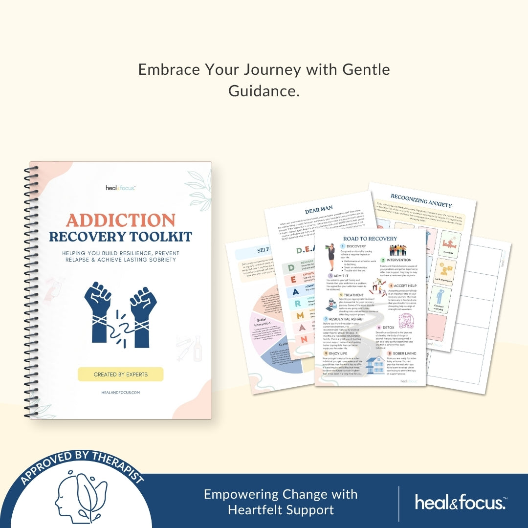 All 5 Therapist-Approved Workbooks for Lasting Emotional Relief, Resilience, Heal, Rebuild & Thrive | The Healing & Recovery Bundle