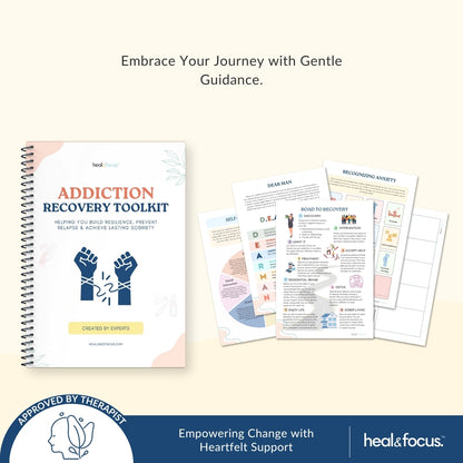 All 5 Therapist-Approved Workbooks for Lasting Emotional Relief, Resilience, Heal, Rebuild & Thrive | The Healing & Recovery Bundle