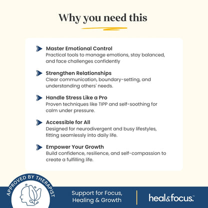 Neurodivergent-Friendly DBT Skills Workbook: Coping Skills for Anger, Anxiety & Overwhelm in ADHD and Autistic Adults