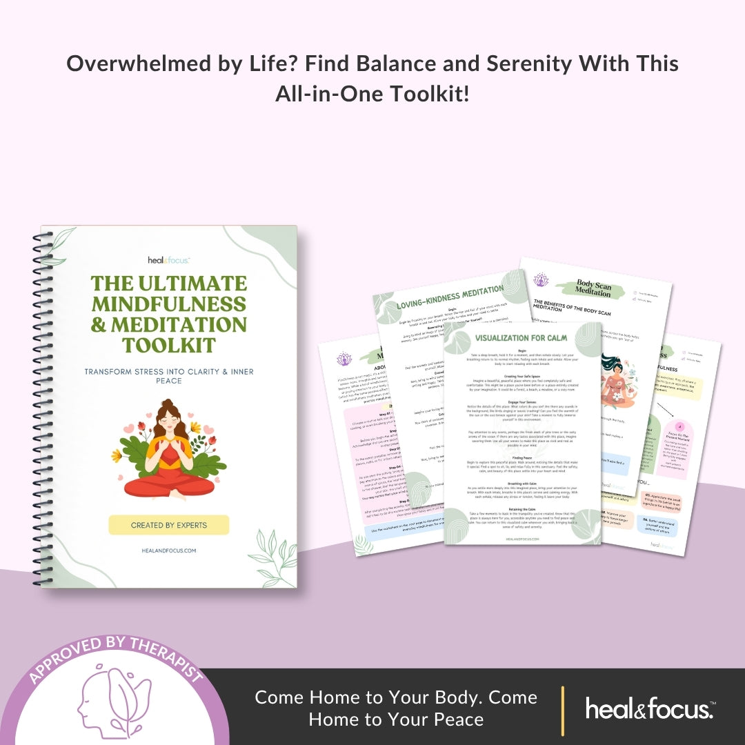 The Self-Growth & Wellness Bundle | 5 Holistic Workbooks for Mind-Body-Spirit Healing & Lasting Self-Compassion