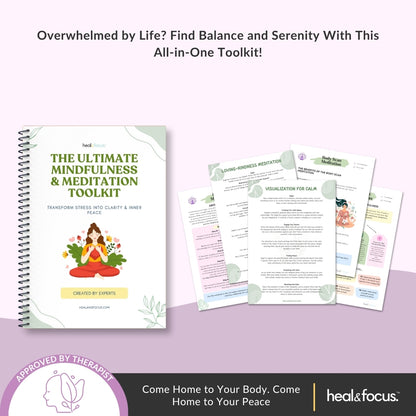 The Self-Growth & Wellness Bundle | 5 Holistic Workbooks for Mind-Body-Spirit Healing & Lasting Self-Compassion