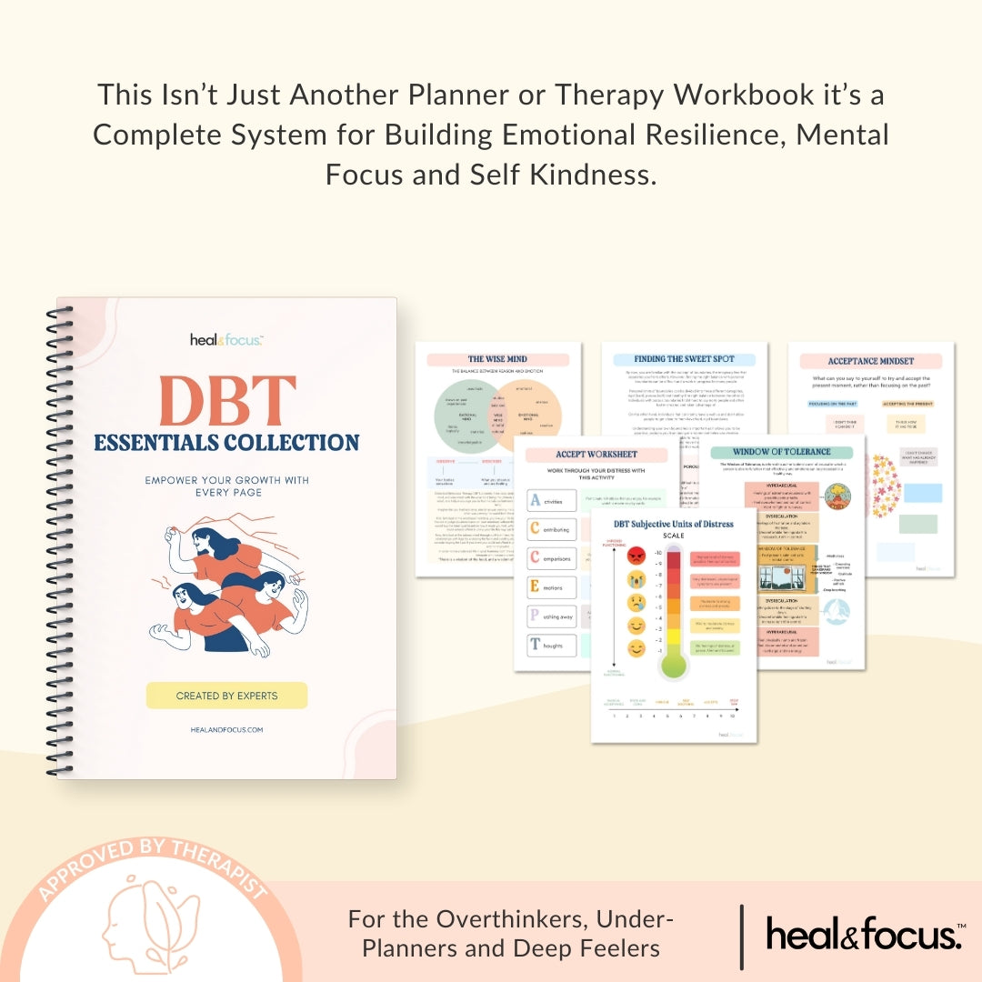 The Ultimate Focus & Functioning Bundle | ADHD, OCD & Executive Skills Toolkit | 5 Expert Workbooks to Boost Focus, Structure, Thoughts, Goals, & Emotional Clarity