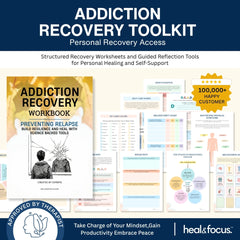 The Complete Addiction Recovery Workbook: A Structured Healing & Relapse Prevention System