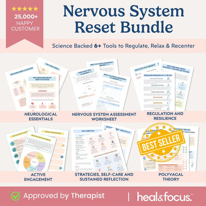 Nervous System Reset Bundle | Workbooks for Calm, Balance & Self-Regulation