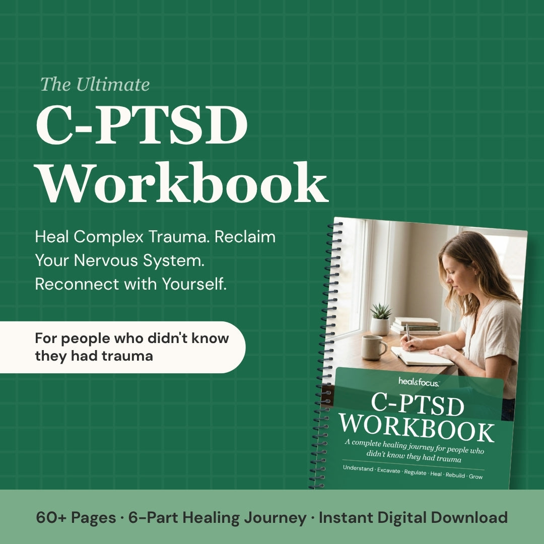 C-PTSD Healing Collection | Choose Your Level — Workbook, Bundle, or Complete System